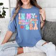 In My Educational Diagnostician Era Learning Support Teacher Women's Comfort Colors T-Shirt Blue Jean