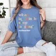 ESL Teacher ESOL Student Cute Retro Back To School First Day Women's Comfort Colors T-Shirt Blue Jean ESL Teacher ESOL Student Cute Retro Back To School First Day Women's Comfort Colors T-Shirt Blue Jean