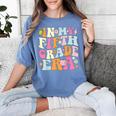 In My Fifth Grade Era 5th Grade Era Teacher Back To School Women's Comfort Colors T-Shirt Blue Jean