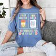 First Coffee Then Data SPED Teacher Taking a Break Women's Comfort Colors T-Shirt Blue Jean First Coffee Then Data SPED Teacher Taking a Break Women's Comfort Colors T-Shirt Blue Jean
