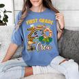 First Grade Zoo Field Trip Squad Matching Teacher Students Women's Comfort Colors T-Shirt Blue Jean First Grade Zoo Field Trip Squad Matching Teacher Students Women's Comfort Colors T-Shirt Blue Jean