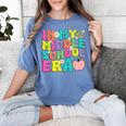 Groovy In My Middle School Era Back To School Teacher Women's Comfort Colors T-Shirt Blue Jean Groovy In My Middle School Era Back To School Teacher Women's Comfort Colors T-Shirt Blue Jean