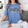 Groovy Tiny Human Tamer Floral Kindergarten Teacher Women's Comfort Colors T-Shirt Blue Jean