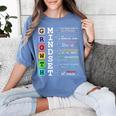 Growth Mindset Shirt Positive School Classroom Teacher Women's Comfort Colors T-Shirt Blue Jean Growth Mindset Shirt Positive School Classroom Teacher Women's Comfort Colors T-Shirt Blue Jean