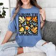 Growth Not Perfection Abstract Florals SPED Teacher Women's Comfort Colors T-Shirt Blue Jean Growth Not Perfection Abstract Florals SPED Teacher Women's Comfort Colors T-Shirt Blue Jean