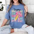 Happy Dot Day 2025 Coquette Bow Teachers Kids Boys Girls Women's Comfort Colors T-Shirt Blue Jean Happy Dot Day 2025 Coquette Bow Teachers Kids Boys Girls Women's Comfort Colors T-Shirt Blue Jean