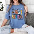 Happy First Day Of School PE Teacher Life Back To School Women's Comfort Colors T-Shirt Blue Jean