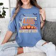 Haunted By Math 67 Meme Math Teacher Square Root 4489 Women's Comfort Colors T-Shirt Blue Jean
