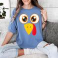 Hilarious Turkey Halloween Thanksgiving Teacher Nurse Women's Comfort Colors T-Shirt Blue Jean Hilarious Turkey Halloween Thanksgiving Teacher Nurse Women's Comfort Colors T-Shirt Blue Jean