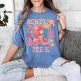 Howdy Pre-K Cowgirls Teacher Back To School Women's Comfort Colors T-Shirt Blue Jean Howdy Pre-K Cowgirls Teacher Back To School Women's Comfort Colors T-Shirt Blue Jean