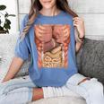 Human Muscles Organs Scary Anatomy Teacher Halloween Costume Women's Comfort Colors T-Shirt Blue Jean Human Muscles Organs Scary Anatomy Teacher Halloween Costume Women's Comfort Colors T-Shirt Blue Jean