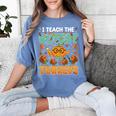 Humor I Teach The Cutest Turkeys Thanksgiving Teacher Women's Comfort Colors T-Shirt Blue Jean Humor I Teach The Cutest Turkeys Thanksgiving Teacher Women's Comfort Colors T-Shirt Blue Jean