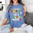 I'm Not Short I'm A Pre-K Teacher Size Back To School Women's Comfort Colors T-Shirt Blue Jean I'm Not Short I'm A Pre-K Teacher Size Back To School Women's Comfort Colors T-Shirt Blue Jean