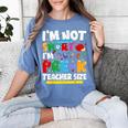 I'm Not Short I'm Pre-K Teacher Size Back To School Teacher Women's Comfort Colors T-Shirt Blue Jean I'm Not Short I'm Pre-K Teacher Size Back To School Teacher Women's Comfort Colors T-Shirt Blue Jean