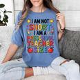 I'm Not Short I'm A Preschool Teacher Size Quote Women Women's Comfort Colors T-Shirt Blue Jean I'm Not Short I'm A Preschool Teacher Size Quote Women Women's Comfort Colors T-Shirt Blue Jean