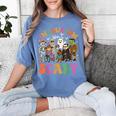 Inclusion Isnt Scary Halloween Skeleton Ghost Sped Teacher Women's Comfort Colors T-Shirt Blue Jean Inclusion Isnt Scary Halloween Skeleton Ghost Sped Teacher Women's Comfort Colors T-Shirt Blue Jean