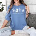 Inclusion Isn't Scary SLP Halloween Ghost Mummy Sped Teacher Women's Comfort Colors T-Shirt Blue Jean Inclusion Isn't Scary SLP Halloween Ghost Mummy Sped Teacher Women's Comfort Colors T-Shirt Blue Jean