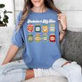 Inclusion Is My Jam Neurodiversity Special Education Teacher Women's Comfort Colors T-Shirt Blue Jean