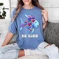 Be Kind Rainbow Fish Teacher Life Teaching Back To School Women's Comfort Colors T-Shirt Blue Jean Be Kind Rainbow Fish Teacher Life Teaching Back To School Women's Comfort Colors T-Shirt Blue Jean