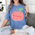 Kindergarten Apple Word Art For Teachers & Students Women's Comfort Colors T-Shirt Blue Jean Kindergarten Apple Word Art For Teachers & Students Women's Comfort Colors T-Shirt Blue Jean