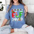 Kindergarten ELF Squad Christmas ELF Student Teacher Men Women Kids Women's Comfort Colors T-Shirt Blue Jean