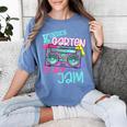 Kindergarten Is My Jam Cute Teacher Shirt 80's 90's Styl Women's Comfort Colors T-Shirt Blue Jean Kindergarten Is My Jam Cute Teacher Shirt 80's 90's Styl Women's Comfort Colors T-Shirt Blue Jean