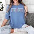 Kindergarten Team Crew Kinder Squad Back To School Teacher Women's Comfort Colors T-Shirt Blue Jean