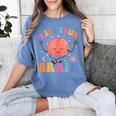 Kiss Your Brain Sped Teacher Appreciation Back To School Kid Women's Comfort Colors T-Shirt Blue Jean Kiss Your Brain Sped Teacher Appreciation Back To School Kid Women's Comfort Colors T-Shirt Blue Jean