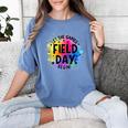 Let The Games Begin Field Day Fun Day Teachers Boys Girls Women's Comfort Colors T-Shirt Blue Jean