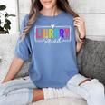 Library Squad Team Librarian Teacher Book Lover Women's Comfort Colors T-Shirt Blue Jean Library Squad Team Librarian Teacher Book Lover Women's Comfort Colors T-Shirt Blue Jean