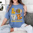 LOVE 3rd Grade Pumpkin Teacher Student Halloween Costume Women's Comfort Colors T-Shirt Blue Jean LOVE 3rd Grade Pumpkin Teacher Student Halloween Costume Women's Comfort Colors T-Shirt Blue Jean