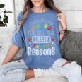 I Love My Job For All The Little Reasons Kid Daycare Teacher Women's Comfort Colors T-Shirt Blue Jean I Love My Job For All The Little Reasons Kid Daycare Teacher Women's Comfort Colors T-Shirt Blue Jean