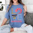 Love Montessori Education Math Teacher Women's Comfort Colors T-Shirt Blue Jean Love Montessori Education Math Teacher Women's Comfort Colors T-Shirt Blue Jean