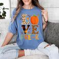 Love Pre-k Teacher Shirts Autumn Fall Pumpkin Fall Leopard Women's Comfort Colors T-Shirt Blue Jean Love Pre-k Teacher Shirts Autumn Fall Pumpkin Fall Leopard Women's Comfort Colors T-Shirt Blue Jean