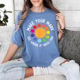 Make Your Mark For a International Dot Day Teacher Dot Lover Women's Comfort Colors T-Shirt Blue Jean Make Your Mark For a International Dot Day Teacher Dot Lover Women's Comfort Colors T-Shirt Blue Jean