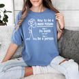 How To Be A Math Person Math Teacher Women's Comfort Colors T-Shirt Blue Jean How To Be A Math Person Math Teacher Women's Comfort Colors T-Shirt Blue Jean