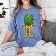 Math Teacher Hawaiian Shirts Pineapple Pi Day Symbol Women's Comfort Colors T-Shirt Blue Jean Math Teacher Hawaiian Shirts Pineapple Pi Day Symbol Women's Comfort Colors T-Shirt Blue Jean