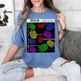 Nerdy Forms Nanotubes Chemistry Teacher Geek Women's Comfort Colors T-Shirt Blue Jean
