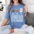 Nothing Beats 4th Grade Back To School Kids Teachers Women's Comfort Colors T-Shirt Blue Jean