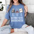Nothing Beats Kindergarten Back To School Kid Teacher Women's Comfort Colors T-Shirt Blue Jean Nothing Beats Kindergarten Back To School Kid Teacher Women's Comfort Colors T-Shirt Blue Jean