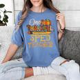 One Thankful Sped Teacher Cute Thanksgiving Women Women's Comfort Colors T-Shirt Blue Jean One Thankful Sped Teacher Cute Thanksgiving Women Women's Comfort Colors T-Shirt Blue Jean