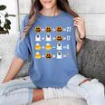 Order Of Operations Quiz Pumpkin Halloween Math Teacher Women's Comfort Colors T-Shirt Blue Jean Order Of Operations Quiz Pumpkin Halloween Math Teacher Women's Comfort Colors T-Shirt Blue Jean
