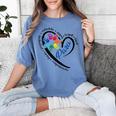 Para Heart Teacher Paraprofessional Paraeducator Men Women Women's Comfort Colors T-Shirt Blue Jean
