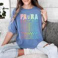 Para Tour Paraprofessional Squad Rock Teacher Back To School Women's Comfort Colors T-Shirt Blue Jean Para Tour Paraprofessional Squad Rock Teacher Back To School Women's Comfort Colors T-Shirt Blue Jean