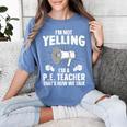 PE Teacher Art For Men Women Gym Teacher Physical Education Women's Comfort Colors T-Shirt Blue Jean PE Teacher Art For Men Women Gym Teacher Physical Education Women's Comfort Colors T-Shirt Blue Jean