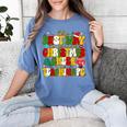 PE Teacher Christmas Holiday Women's Comfort Colors T-Shirt Blue Jean