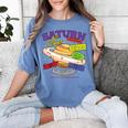 Perfect Planets Teachers Shirts Saturn For Solar System Women's Comfort Colors T-Shirt Blue Jean
