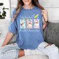 Preppy Silly Teacher Goose Build Character Back To School Women's Comfort Colors T-Shirt Blue Jean Preppy Silly Teacher Goose Build Character Back To School Women's Comfort Colors T-Shirt Blue Jean
