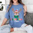 Preschool Crew Xmas Reindeer Teacher Student Christmas Women's Comfort Colors T-Shirt Blue Jean Preschool Crew Xmas Reindeer Teacher Student Christmas Women's Comfort Colors T-Shirt Blue Jean