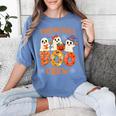 Principal Teacher Boo Crew Halloween Spooky Costume Women's Comfort Colors T-Shirt Blue Jean Principal Teacher Boo Crew Halloween Spooky Costume Women's Comfort Colors T-Shirt Blue Jean